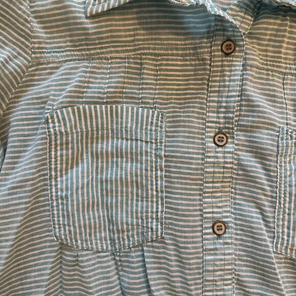 SUNDANCE 100% Cotton Button Down Top Size S Casual Classic Preppy Traditional - Picture 2 of 9